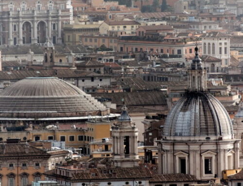 Chrystus Salvadora Dali w Rzymie, w kościele św. Marcelego przy Via del Corso